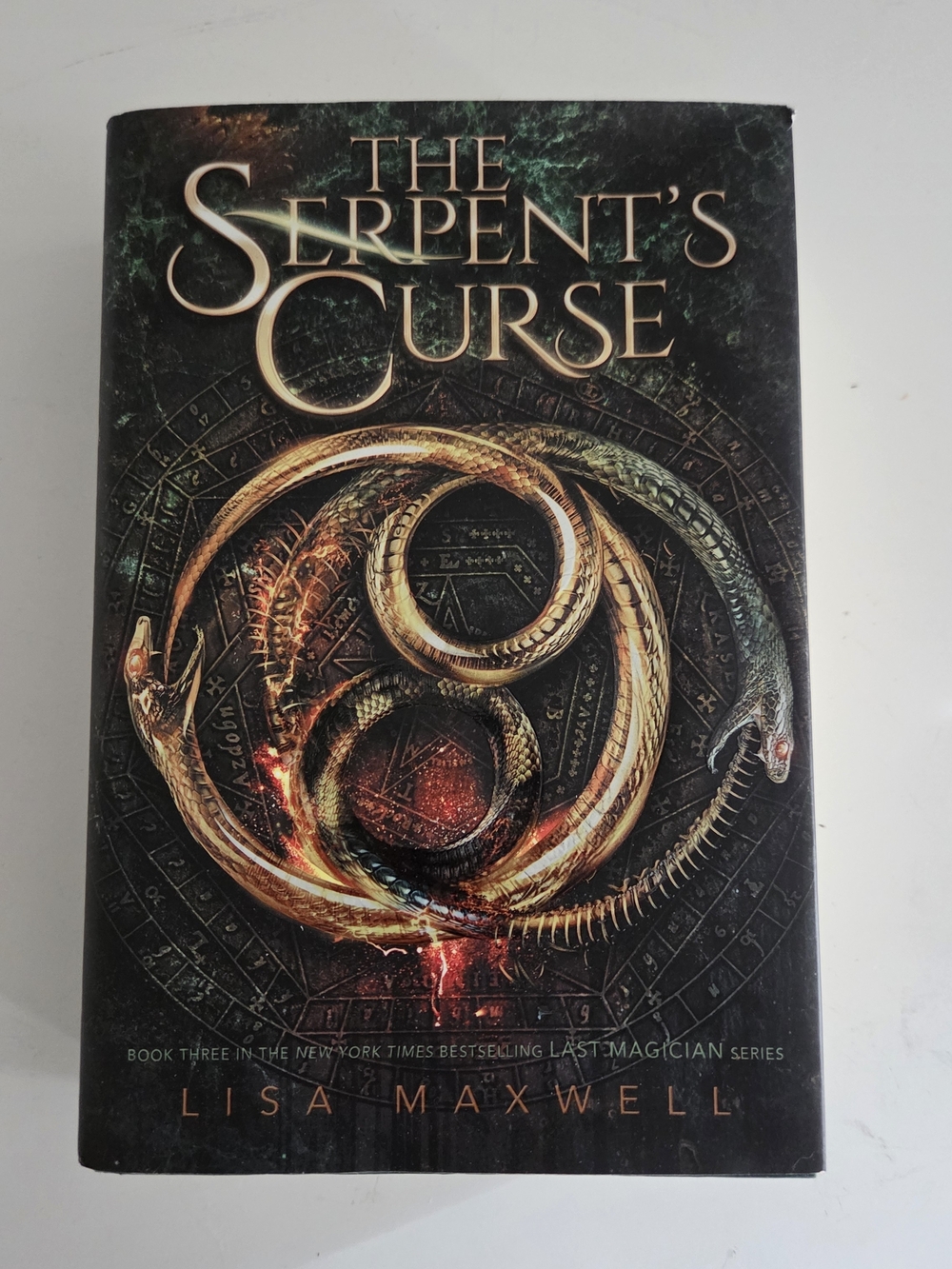 The SERPENT'S CURSE by Lisa MAXWELL